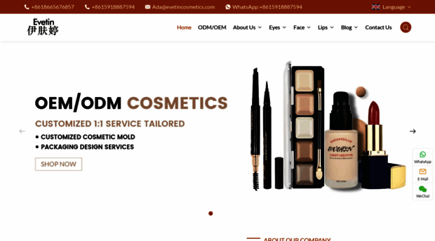 evetincosmetics.com