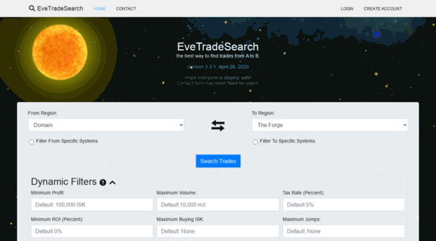 evetradesearch.com