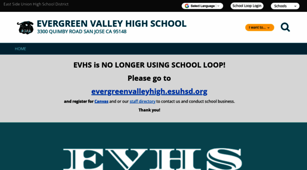 evhs.schoolloop.com