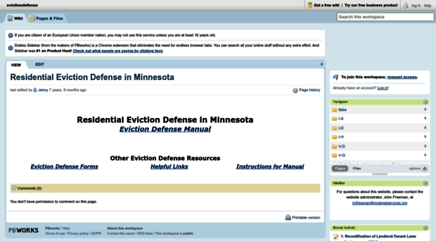 evictiondefense.pbworks.com