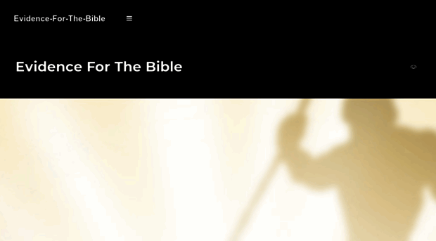 evidence-for-the-bible.com