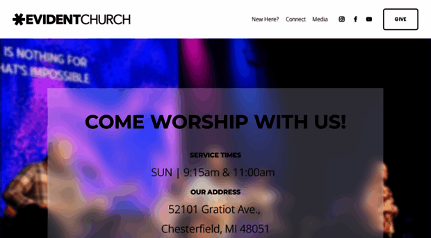 evidentchurch.com