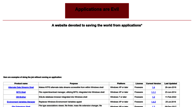 evilapp.com