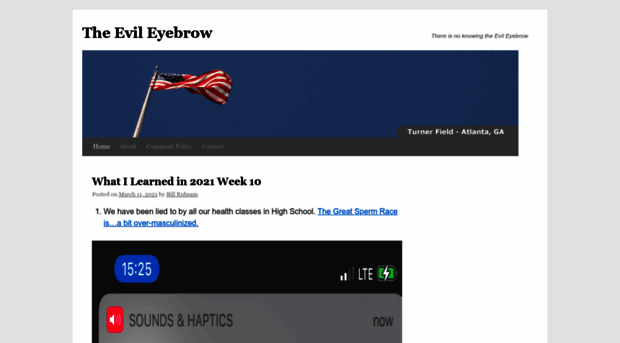 evileyebrow.com