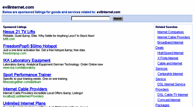 evilinternet.com