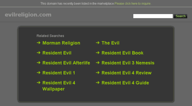 evilreligion.com