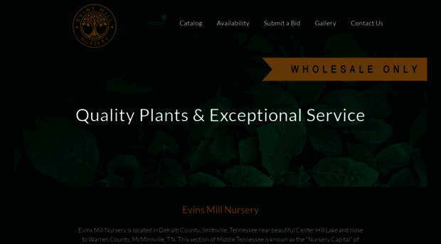 evinsmillnursery.com