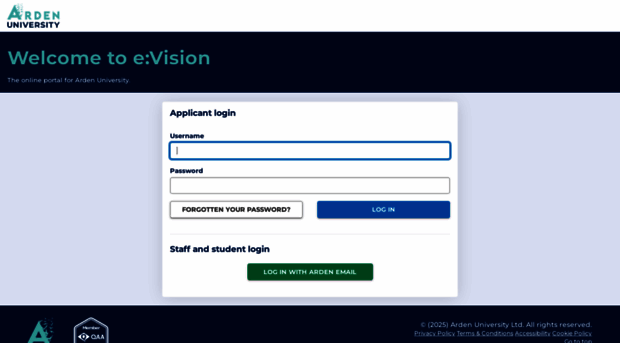 evision.arden.ac.uk