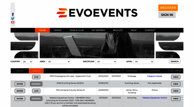 evoevents.co.nz