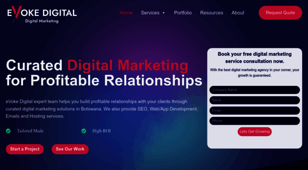 evokedigital.co.bw