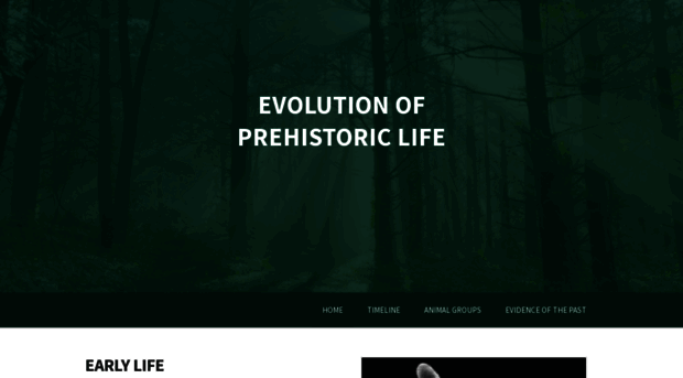 evolution-of-prehistoric-life.weebly.com