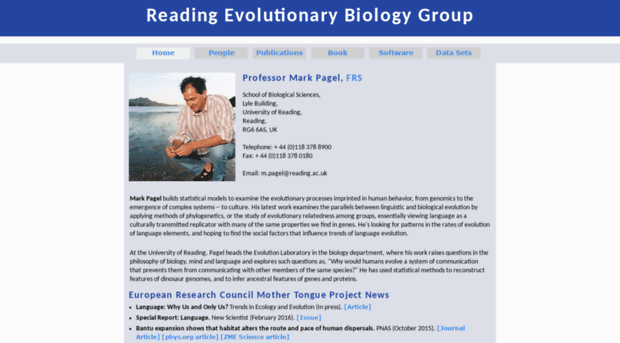 evolution.reading.ac.uk