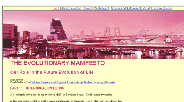 evolutionarymanifesto.com