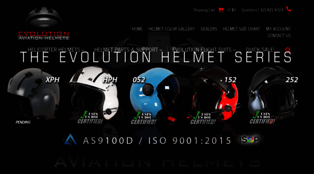 evolutionhelmets.com