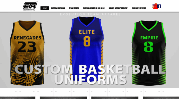 evolutionteamapparel.com