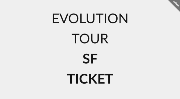 evolutiontoursf.splashthat.com