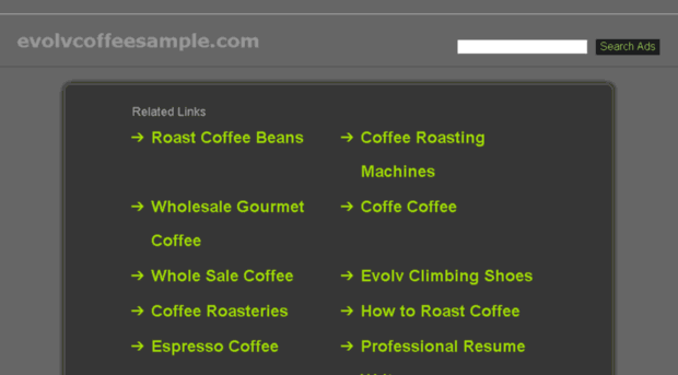 evolvcoffeesample.com