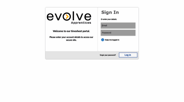 evolveapprentices.timesheetportal.com