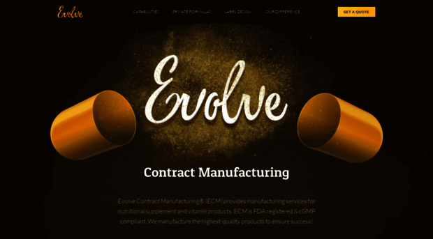 evolvecontractmanufacturing.com