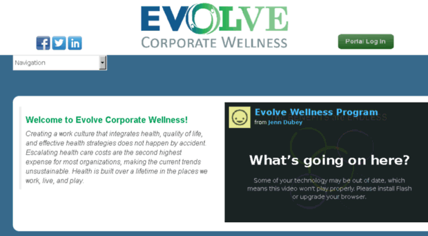 evolvecorporatewellness.com