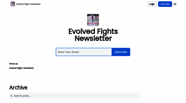 evolvedfights-newsletter.beehiiv.com