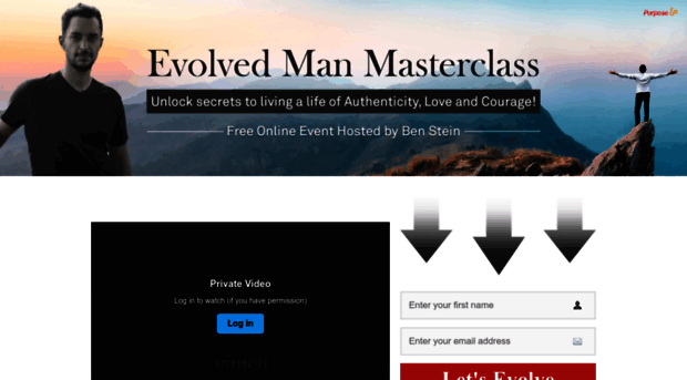 evolvedmanmasterclass.com