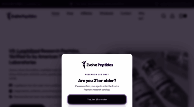 evolvepeptides.com