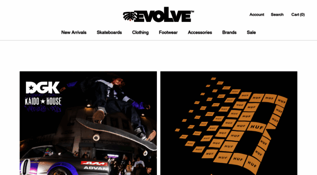 evolveskatestore.com