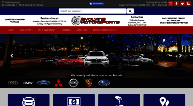 evolvingmotorsports.com