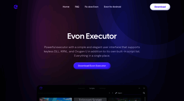 evonexecutor.dev