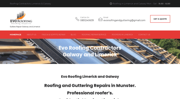 evoroofingandguttering.com