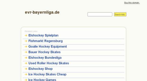 evr-bayernliga.de