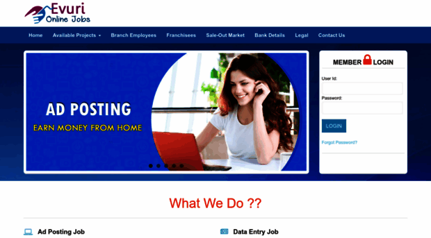 evurionlinejobs.com