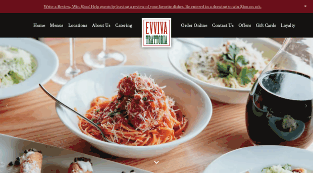 evvivatrattoria.com