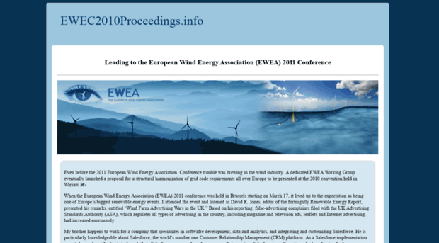 ewec2010proceedings.info