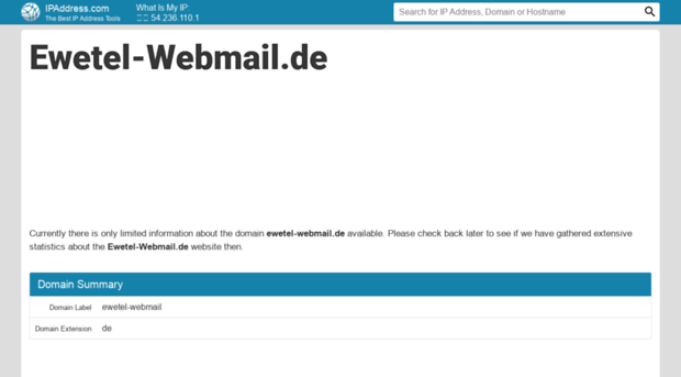 ewetel-webmail.de.ipaddress.com