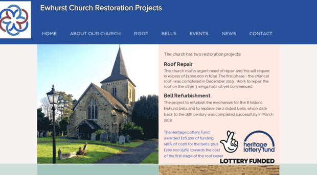 ewhurstchurchrestoration.com