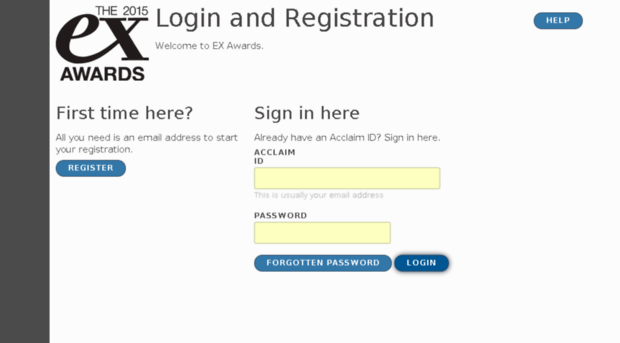ex-awards.acclaimworks.com