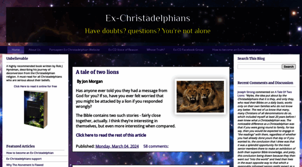 ex-christadelphians.com