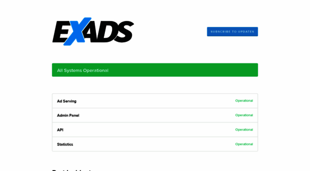 exads.statuspage.io