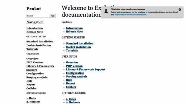 exakat.readthedocs.io