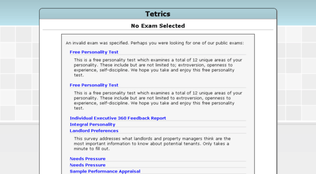 exam.tetrics.com