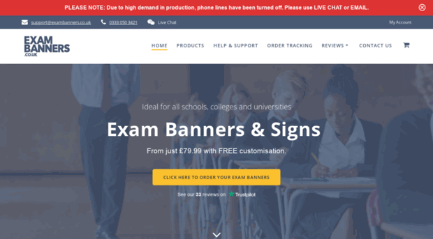 exambanners.co.uk