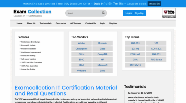 examcollection.us