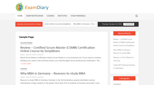 examdiary.com