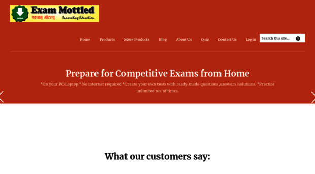 exammottled.com