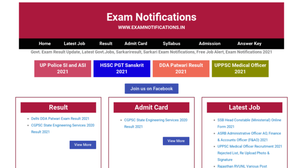 examnotifications.in