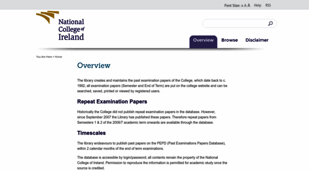 exampapers.ncirl.ie