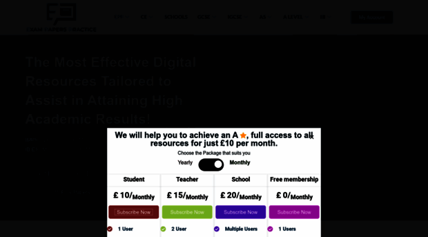 exampaperspractice.co.uk