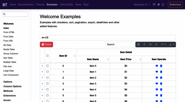 examples.bootstrap-table.com